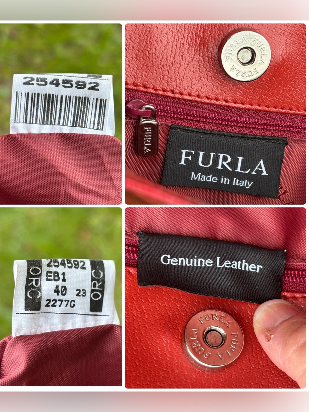 Furla Leather Crossbody Tote Bag - Picture 6 of 17